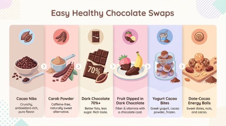 easy chocolate swaps, alternatives